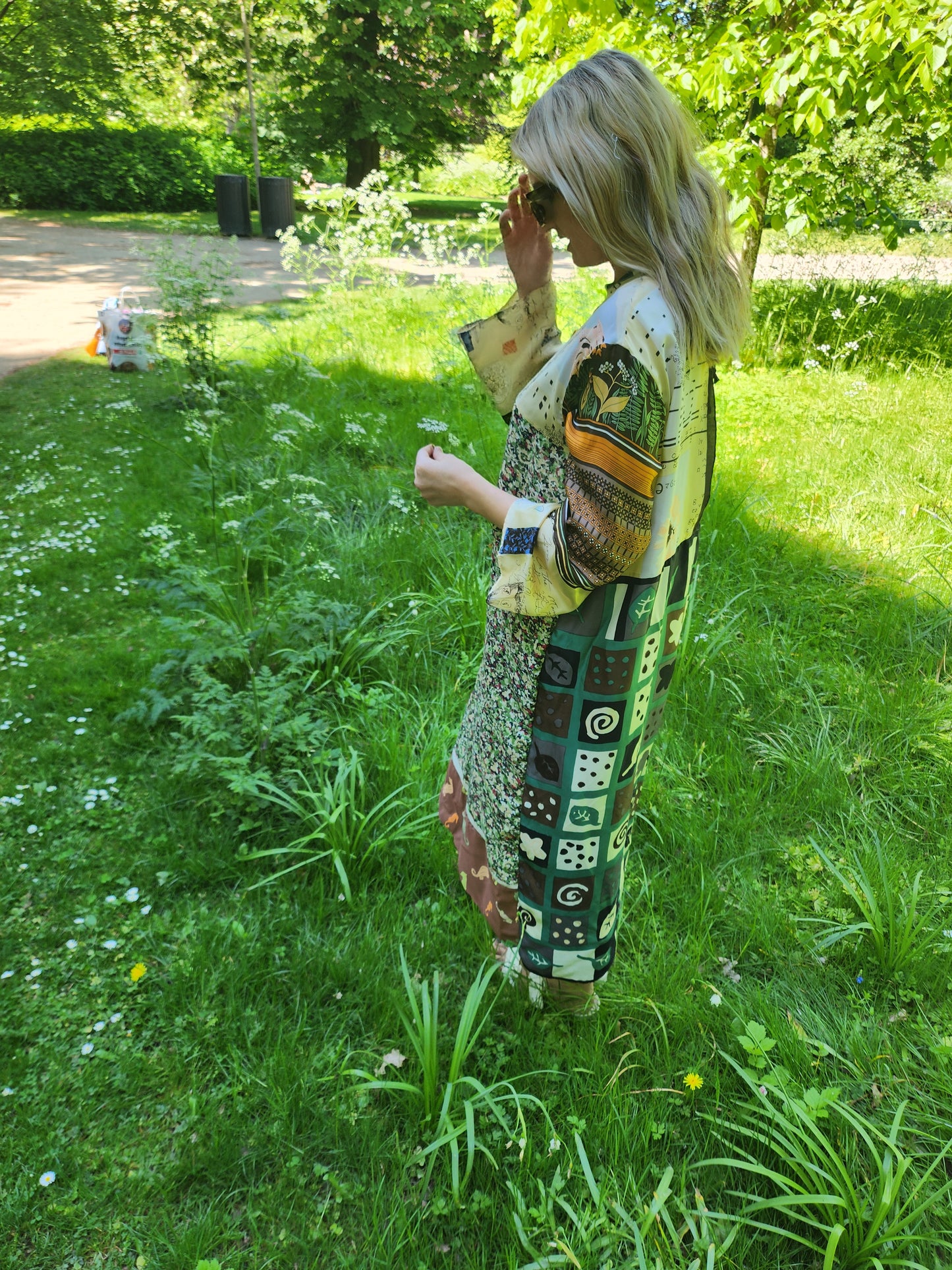 Silk dress 1