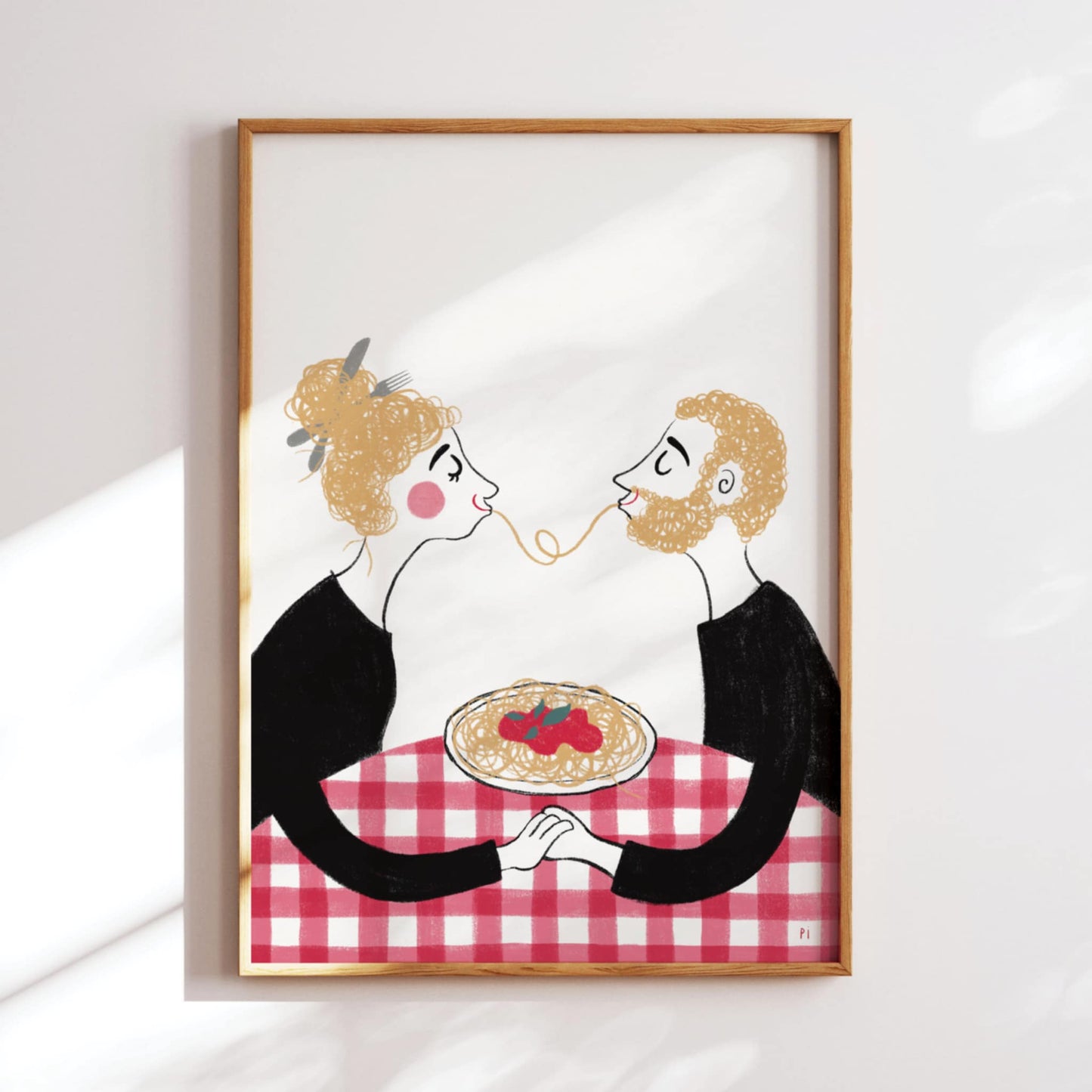 Pasta lovers - Art print/Poster