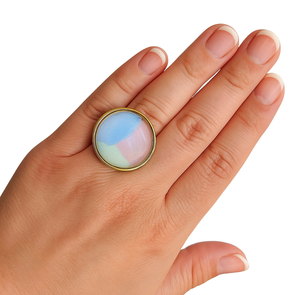 Pastel Bubble Ring