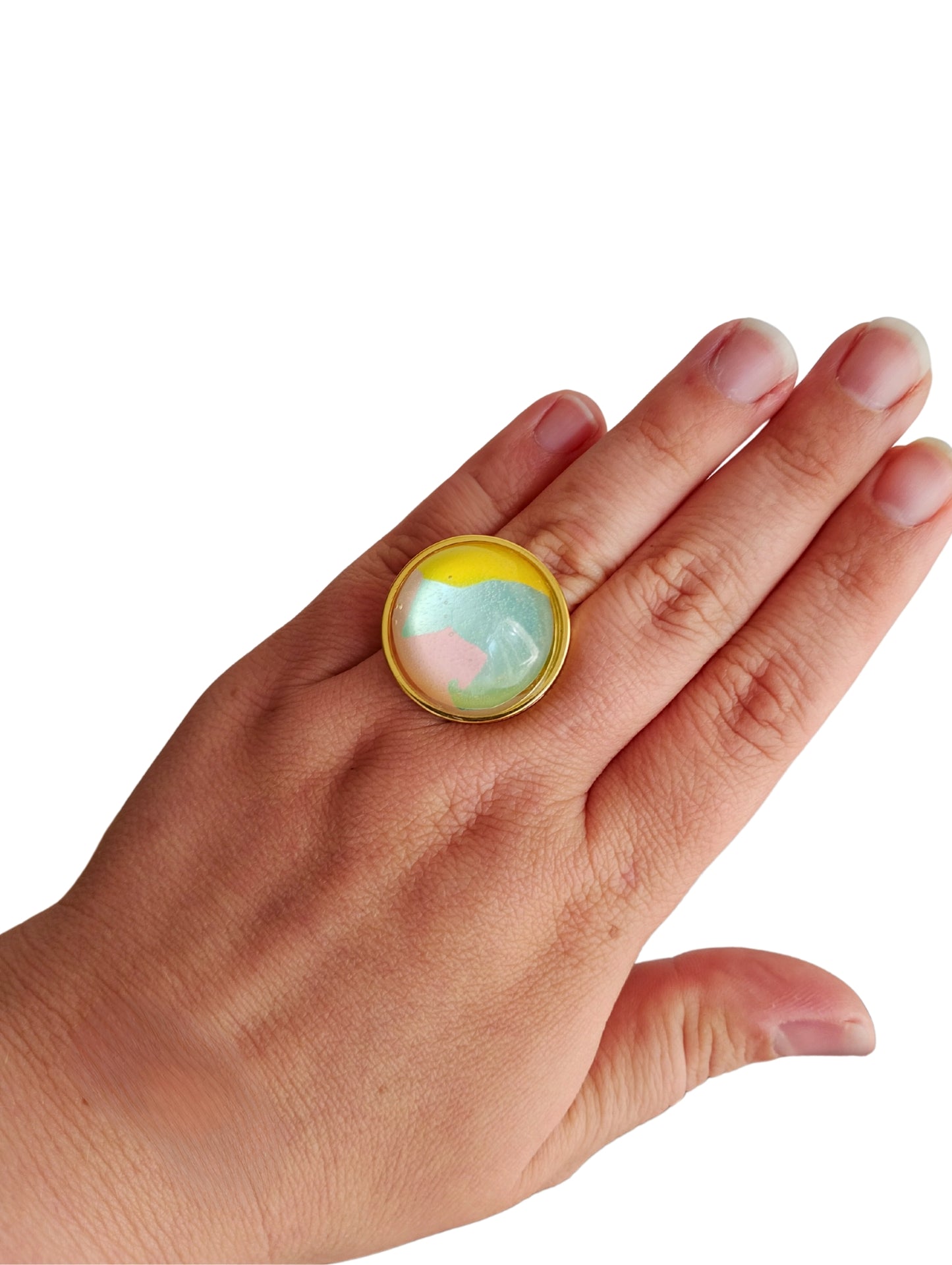 Pastel Swirl Ring