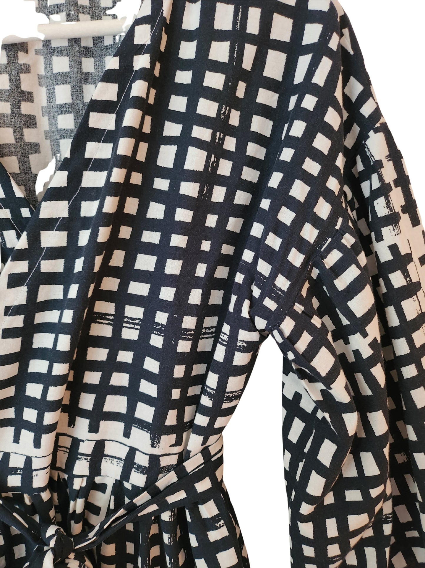 Midnight Grid Dress