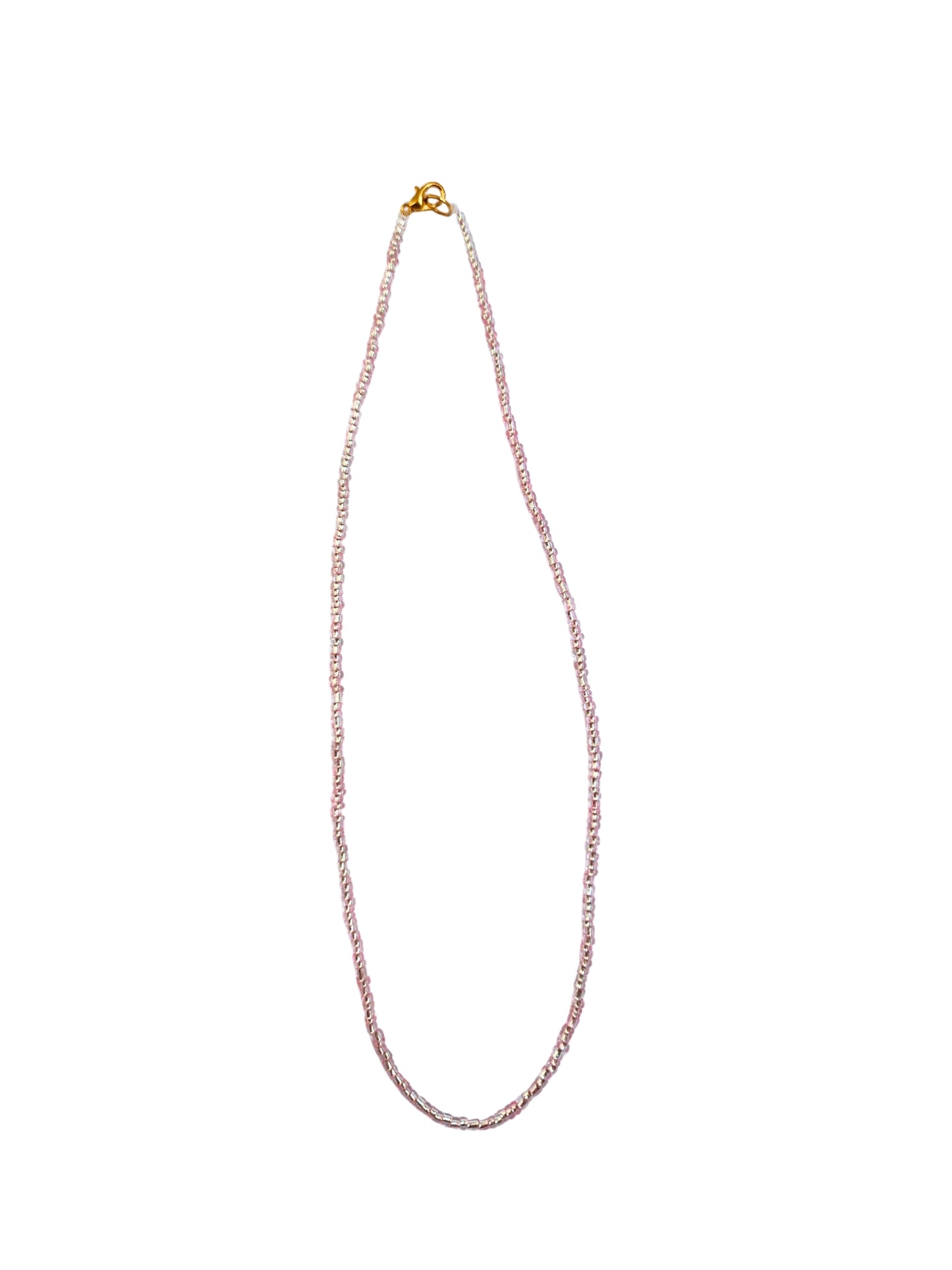 Pink Beaded Necklace