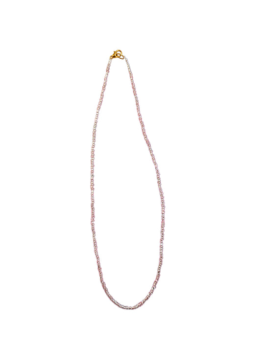 Pink Beaded Necklace