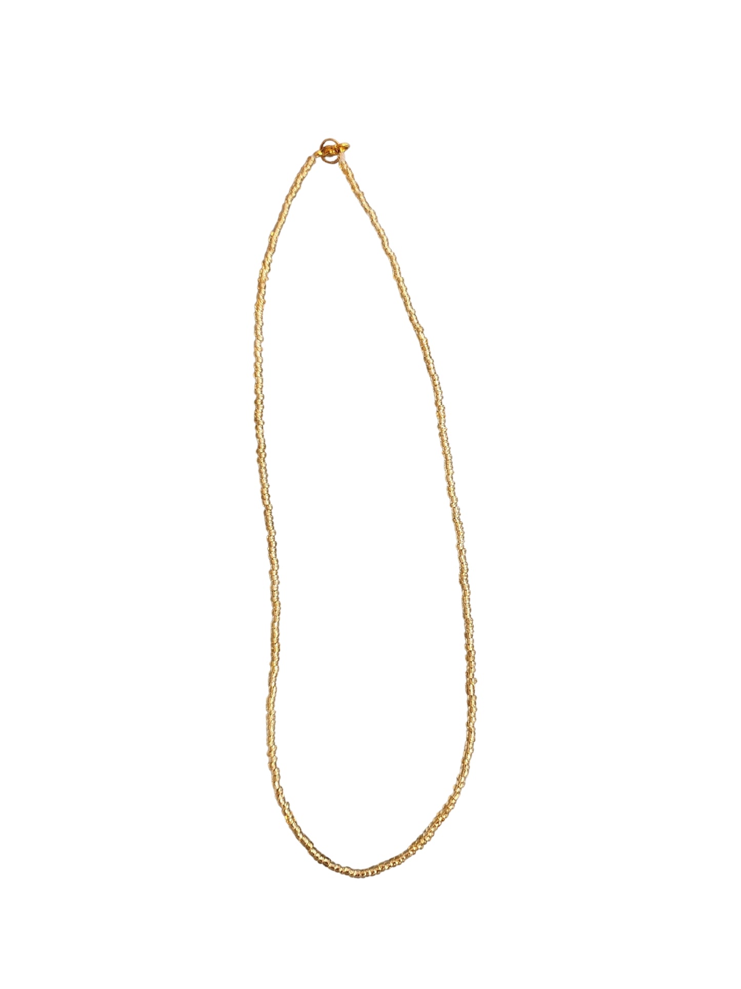 Golden Beaded Necklace
