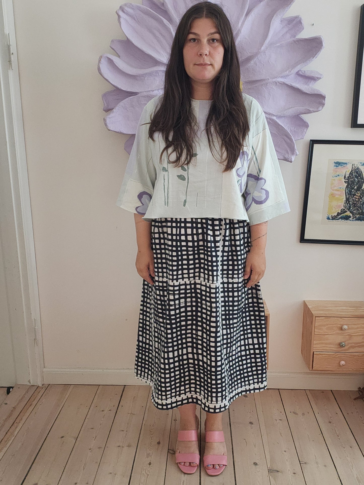 Lilac Bloom Blouse
