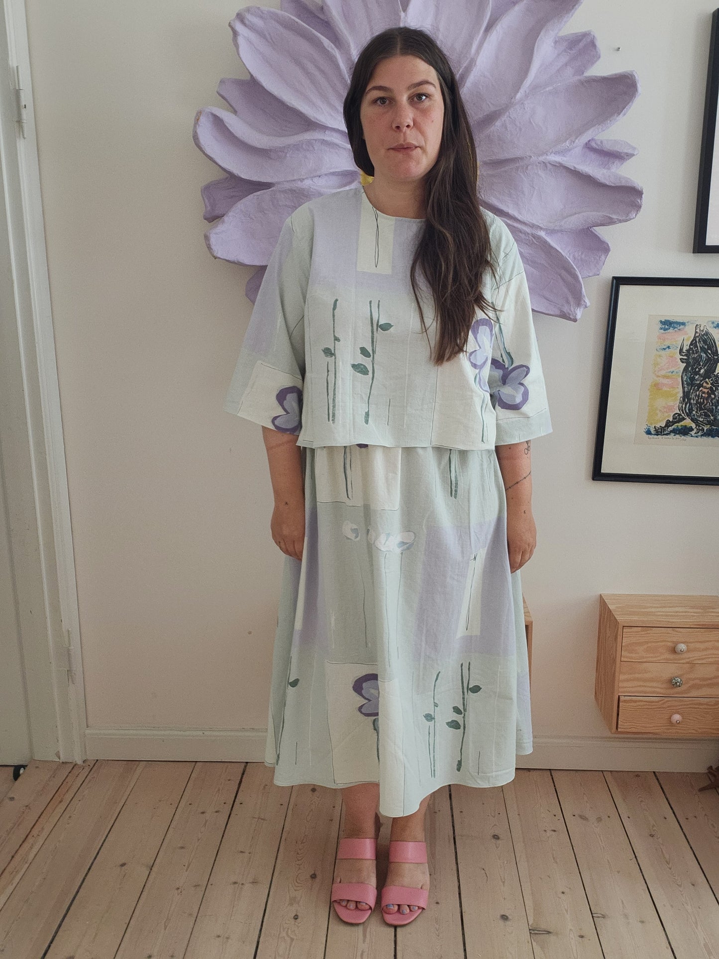 Lilac Bloom Blouse