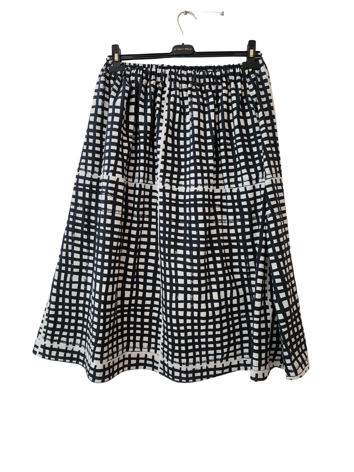 Black & White Grid Skirt