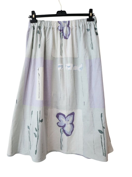 Lilac Flower Skirt