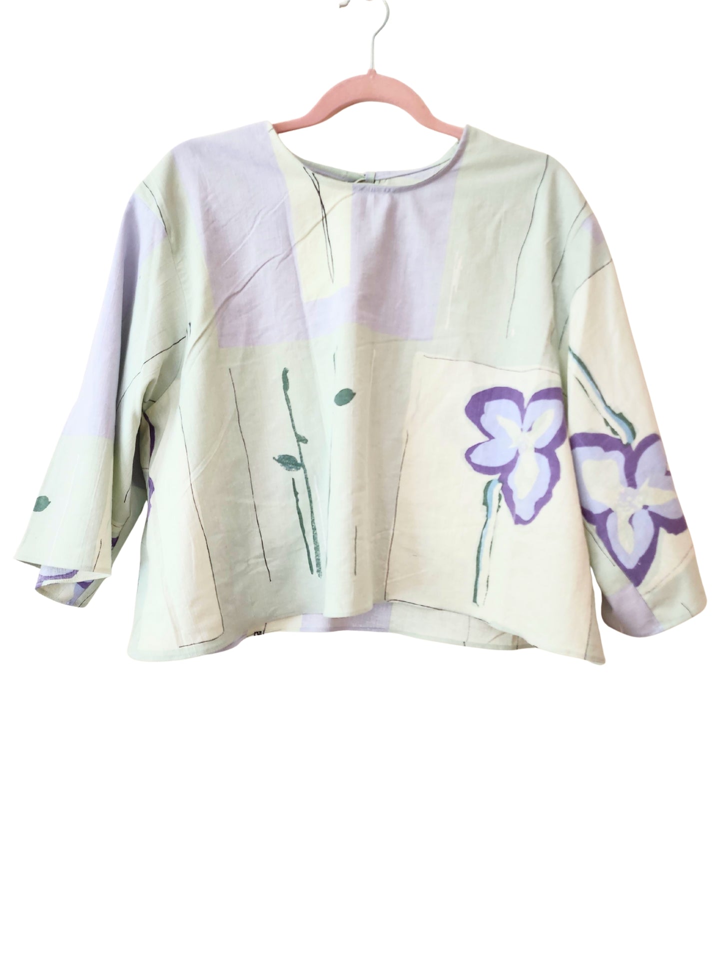 Lilac Bloom Blouse