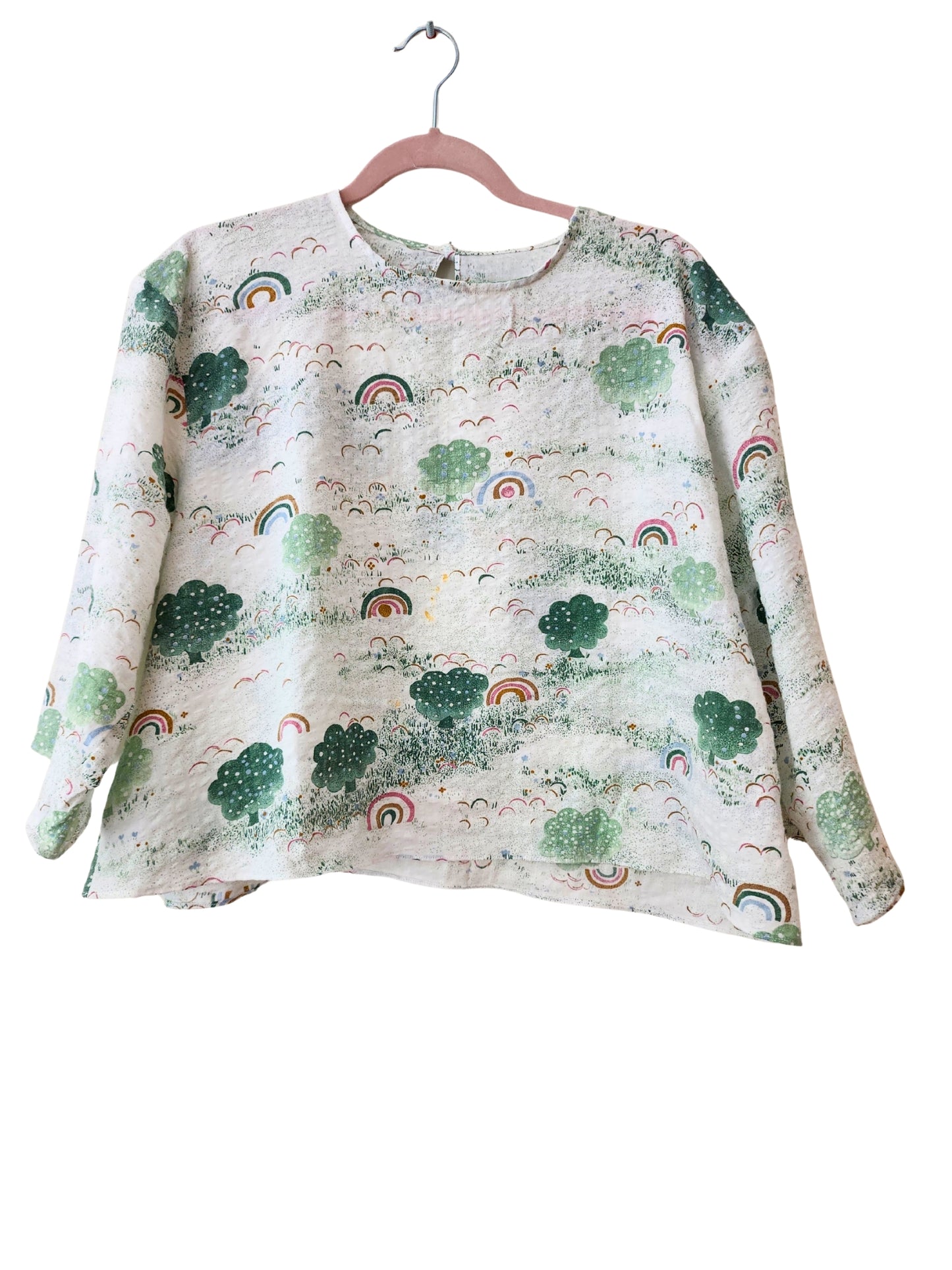 Rainbow Meadow Blouse