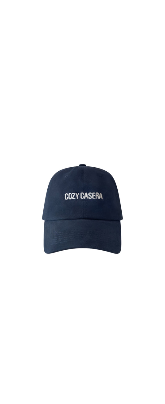 Cozy Casera Dad Cap Navy Blue