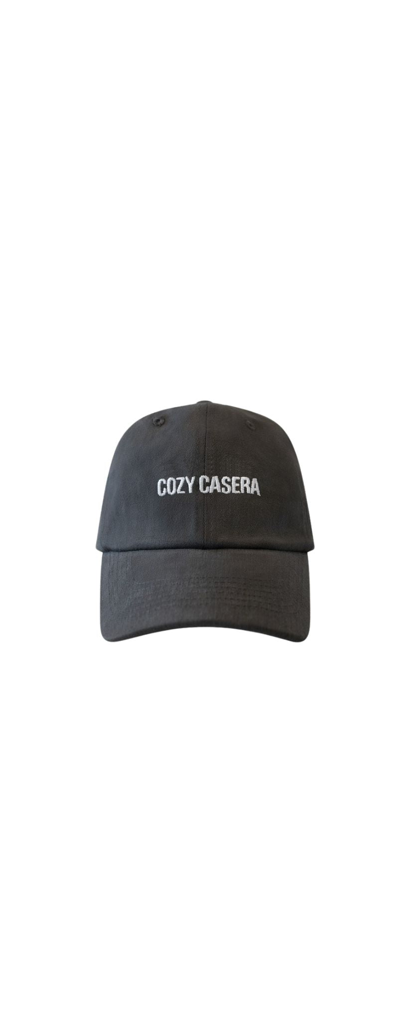 Cozy Casera Dad Cap Charcoal Gray