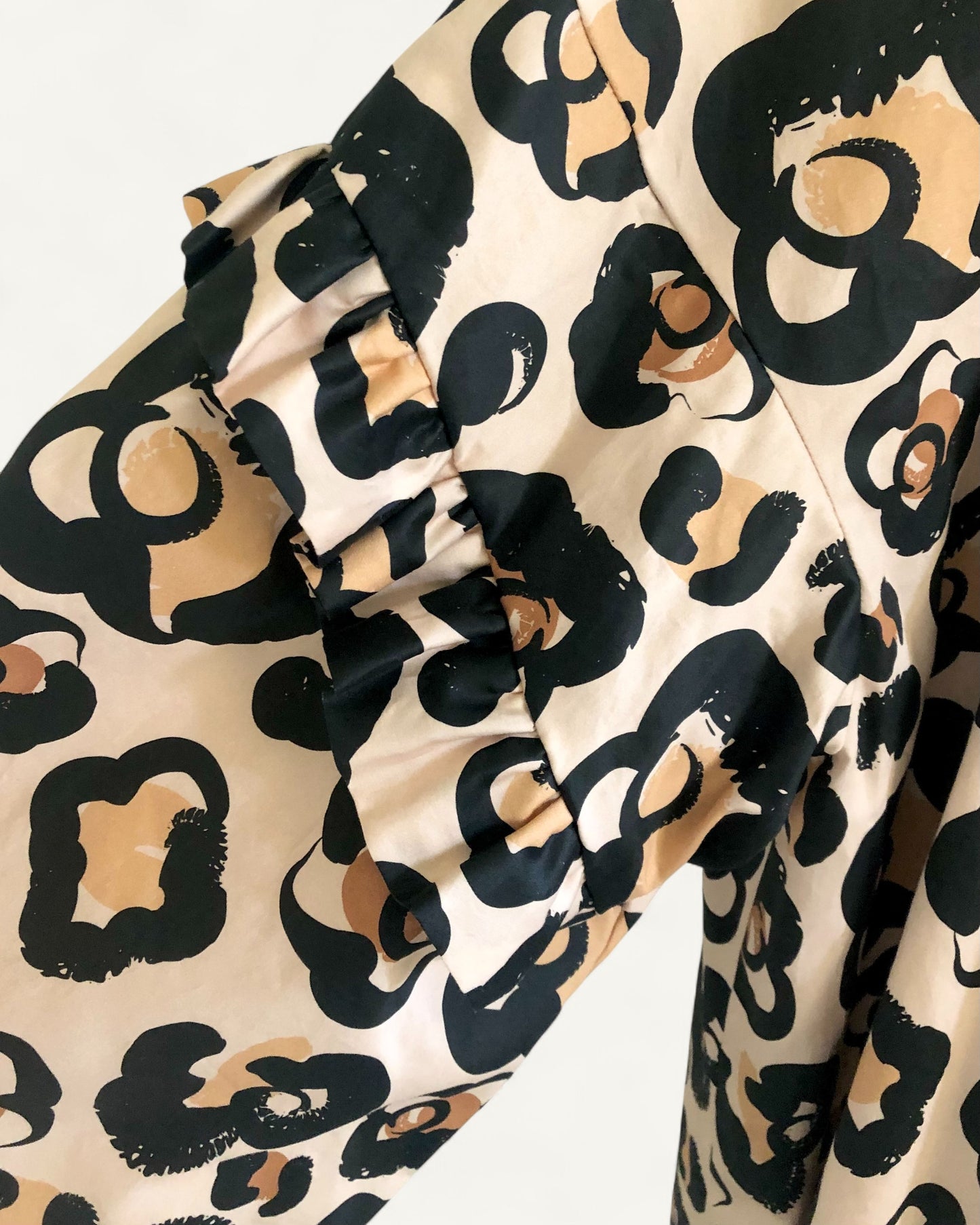 Hana leopard Haori Jacket