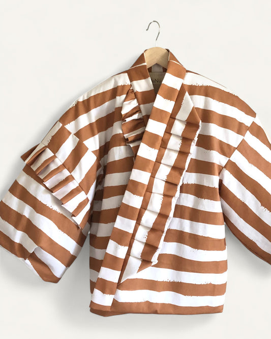 Kumo Stripe Hanten Jacket