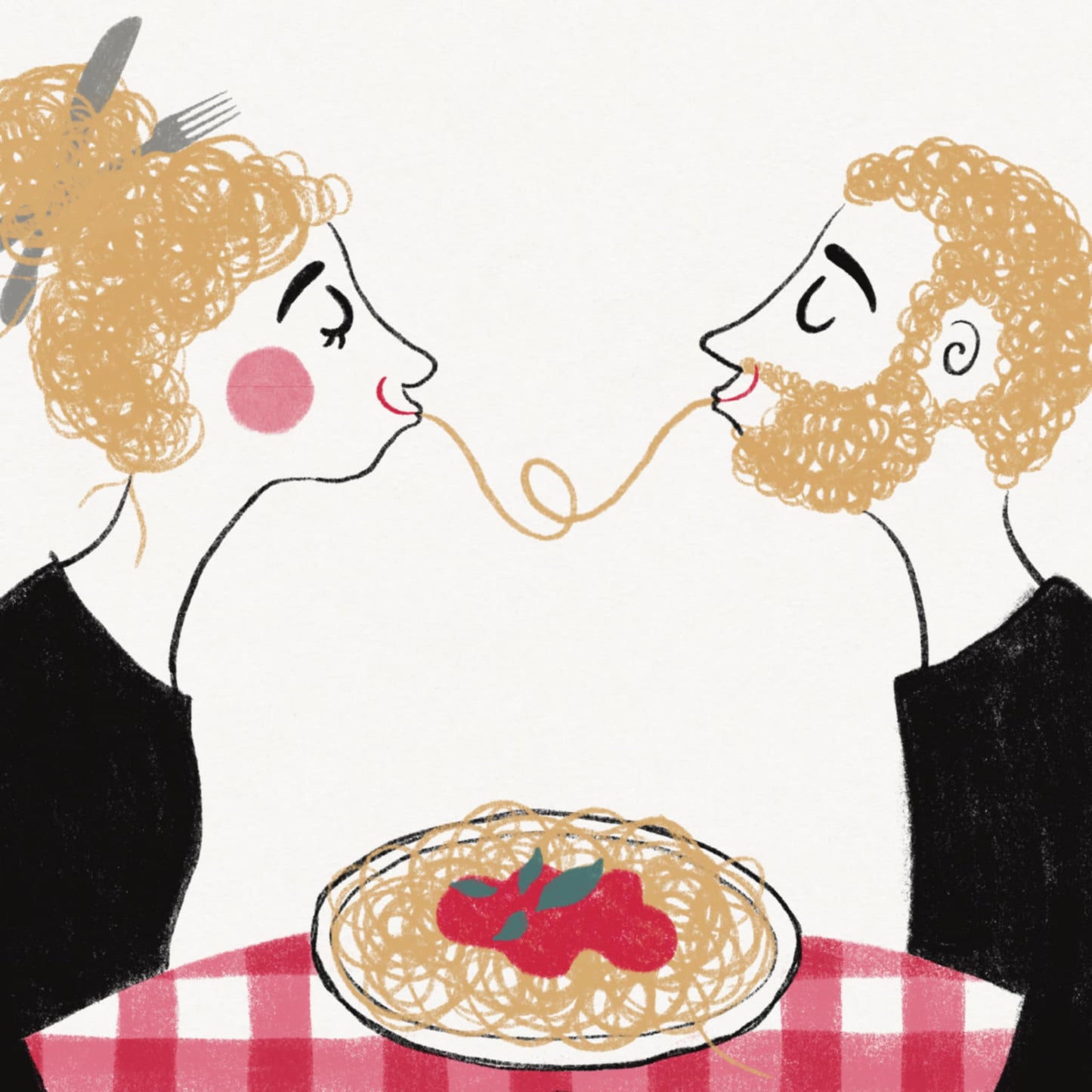 Pasta lovers - Art print/Poster