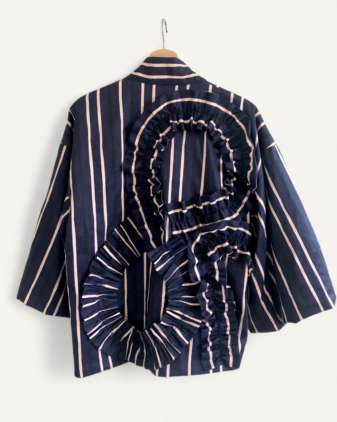Ocean Stripe Haori Jacket