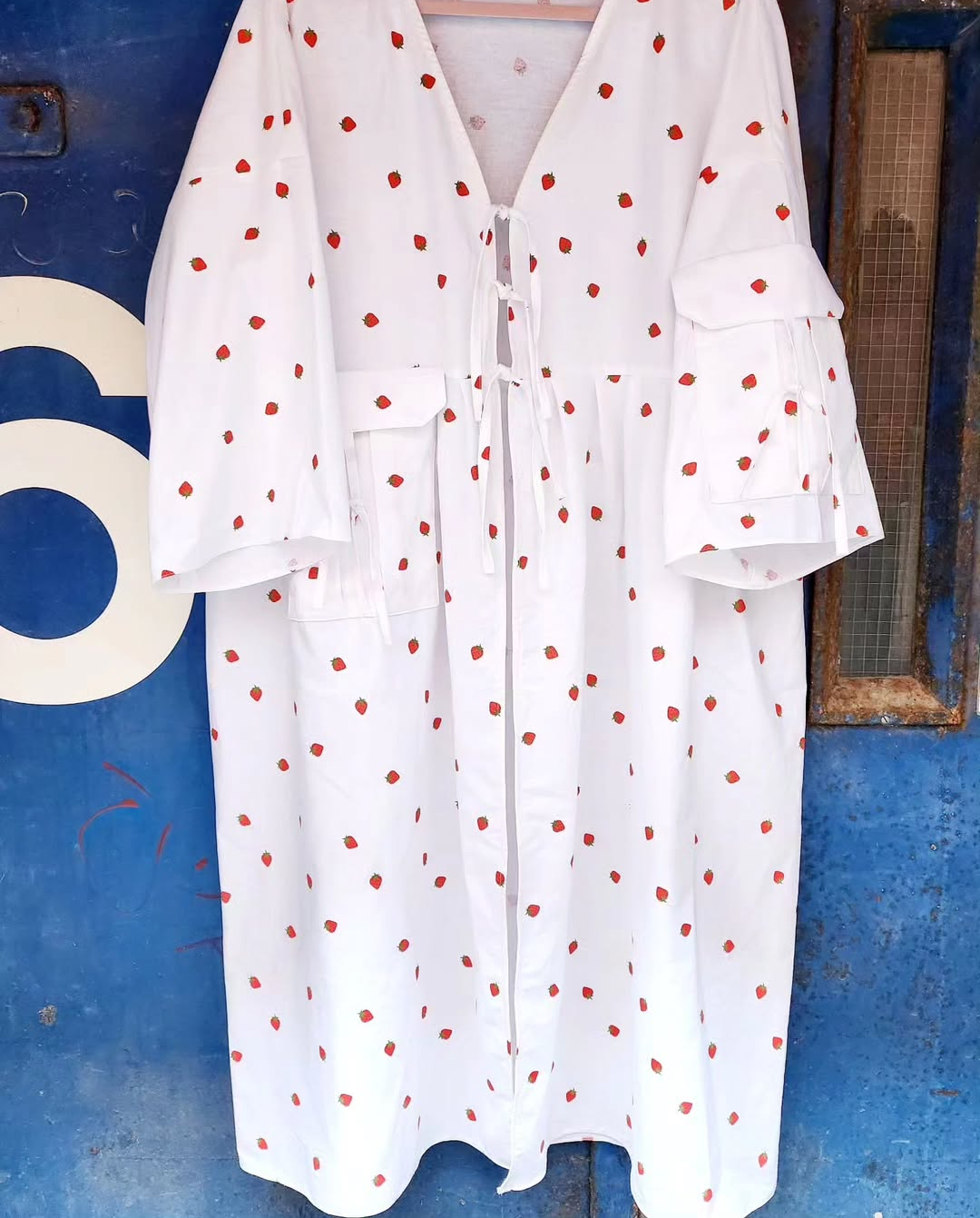 Strawberry, Cherry or Lemon Tie Dress